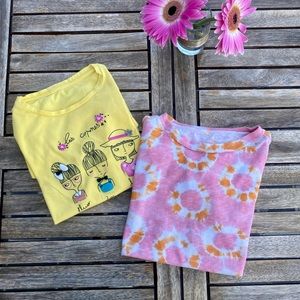 Kids 2x t-shirts